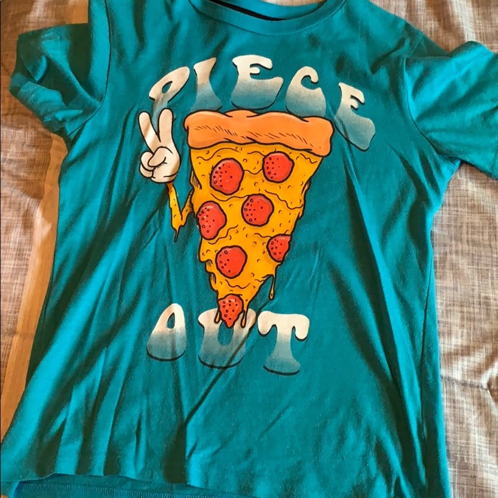 Boys pizza shirt